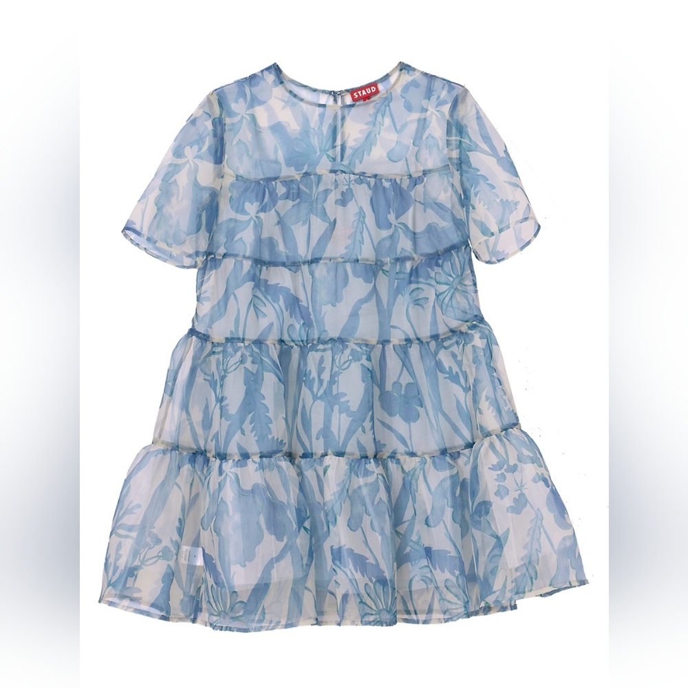 Staud Mini Hyacinth Dress medium wildflowers